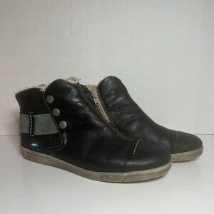 Wool-Lined Ankle Booties - Cloud Footwear - Size EU 39